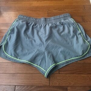 Athletic Works Charcoal Shorts with Bright Accents